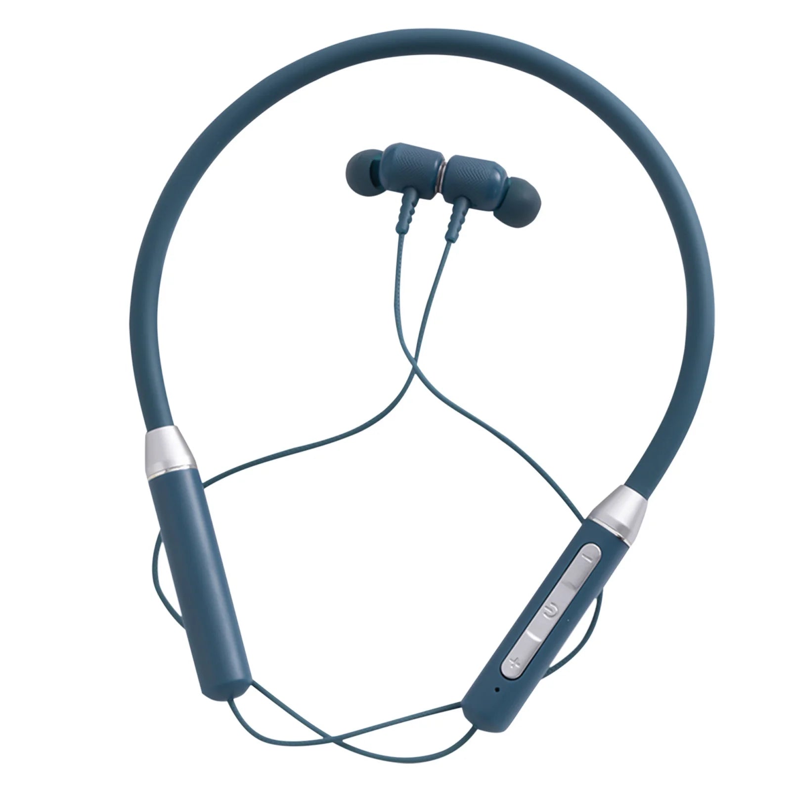 Neckband Bluetooth Headphones,Hd Stereo Wireless Sports Earphones,Around Neck Bluetooth Headphones Noise Cancelling Mic,Magnetic Attraction