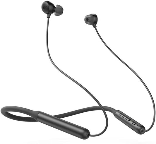Anker Life U2 Bluetooth Neckband Headphones with 24 H Playtime, 10 Mm Drivers, Crystal-Clear Calls with CVC 8.0, USB-C Fast Charging, Foldable & Lightweight Build, IPX7 Waterproof